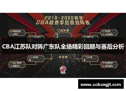 CBA江苏队对阵广东队全场精彩回顾与赛后分析